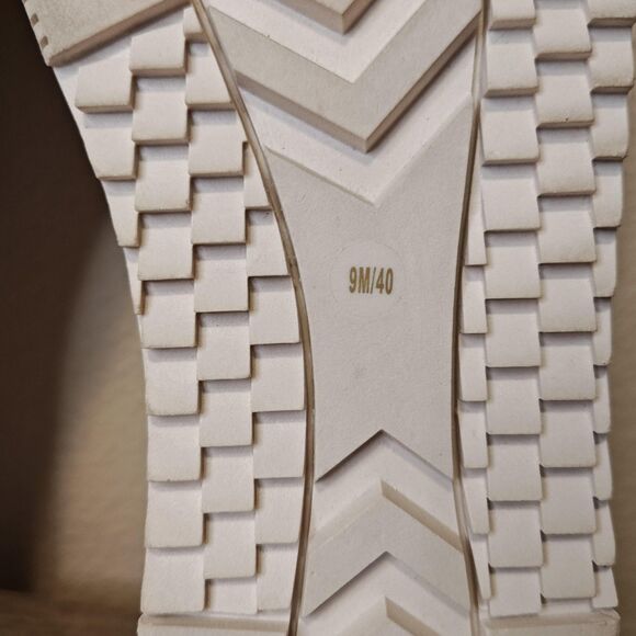 Lucky Brand Shoes Womens Size 9 Suede Slip On Platform Marlena Loafers Comfort - Picture 9 of 13